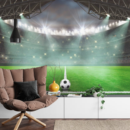 Photomural Soccer Stadium
