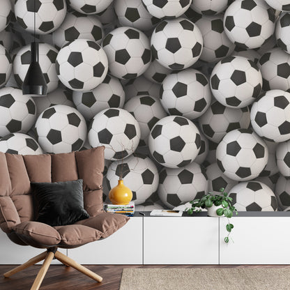 Photomural Sports Soccer Ball