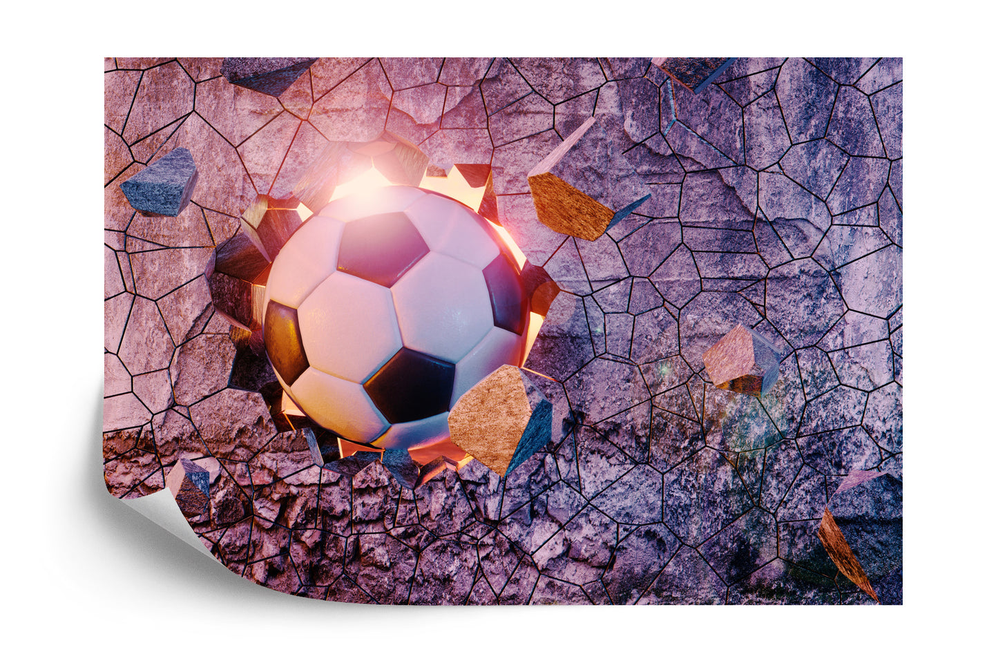 Photomural Sports 3D Ball