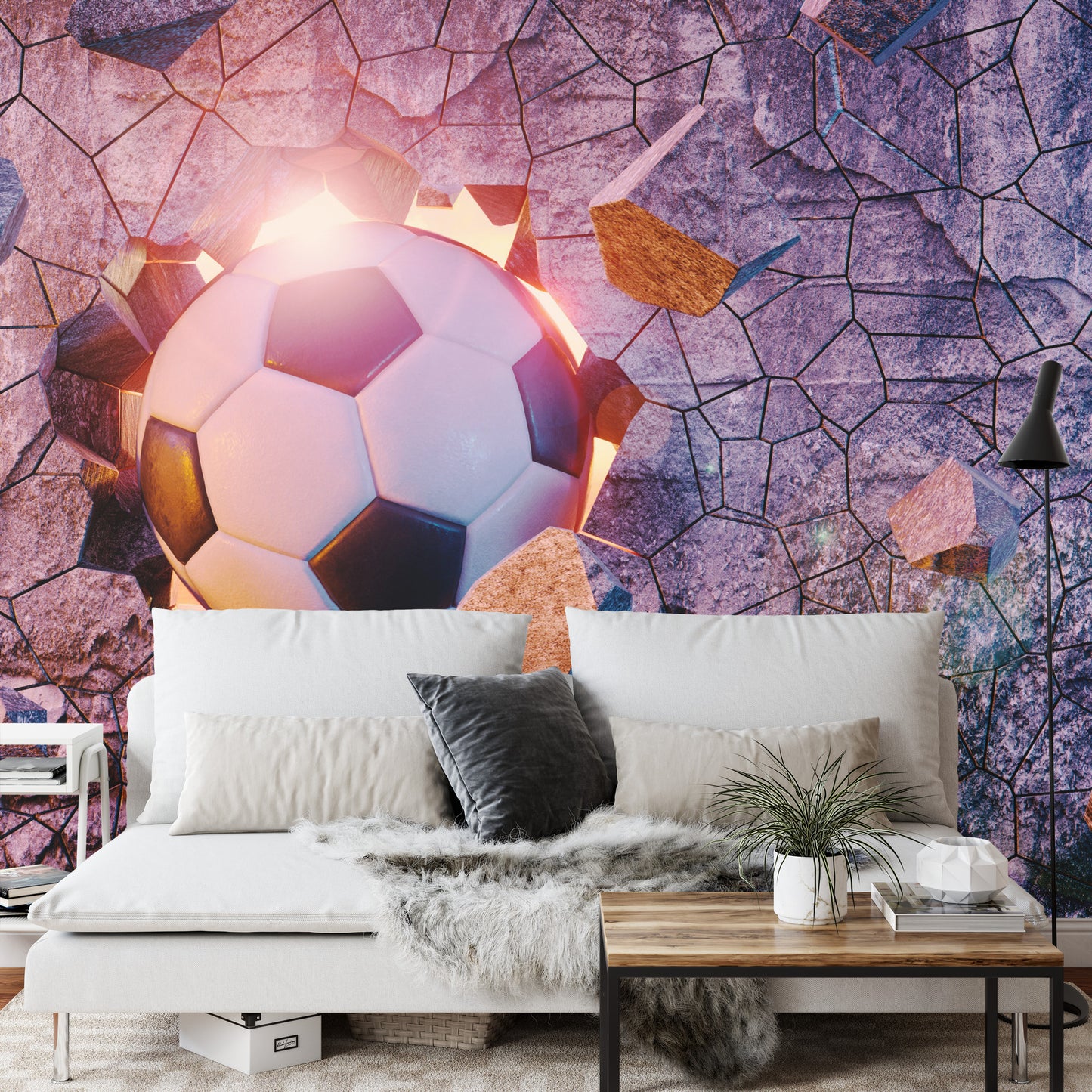 Photomural Sports 3D Ball