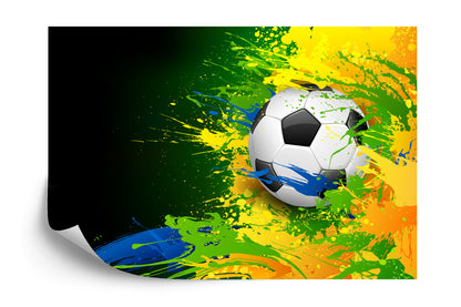 Photomural Soccer Ball