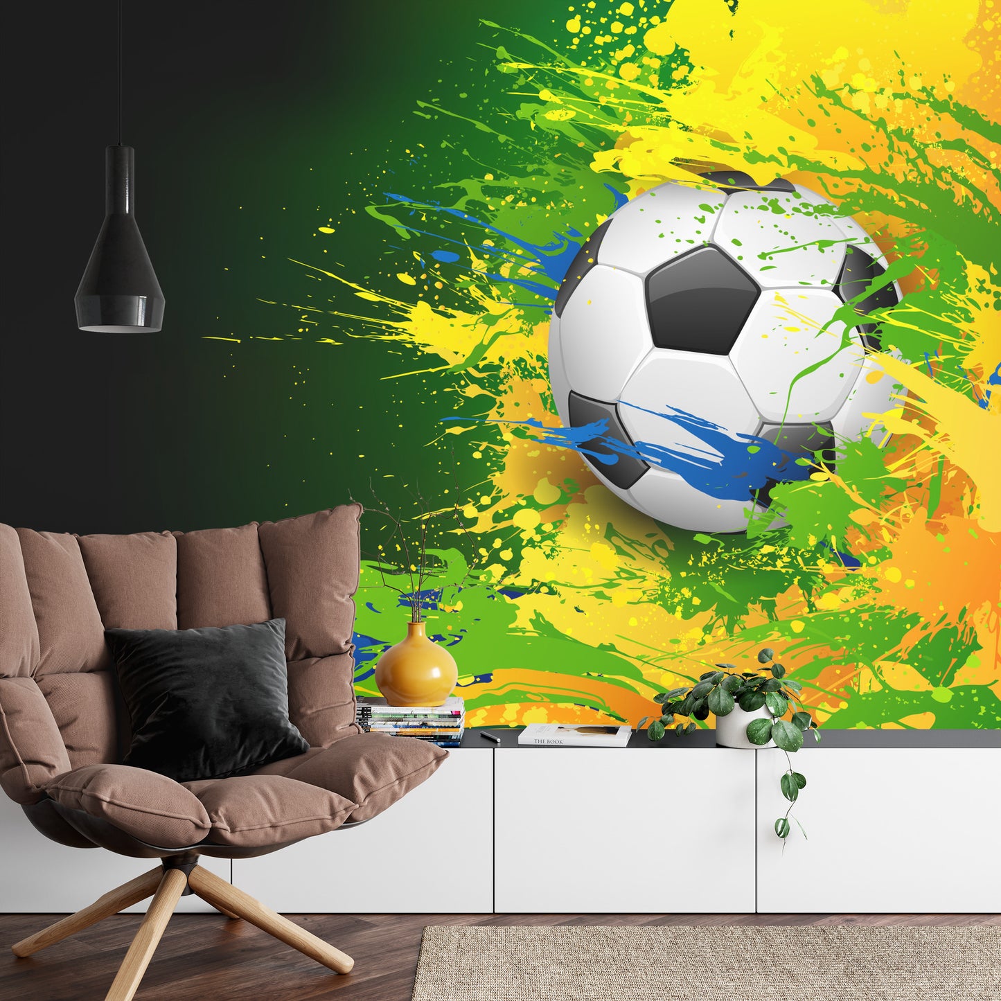 Photomural Soccer Ball
