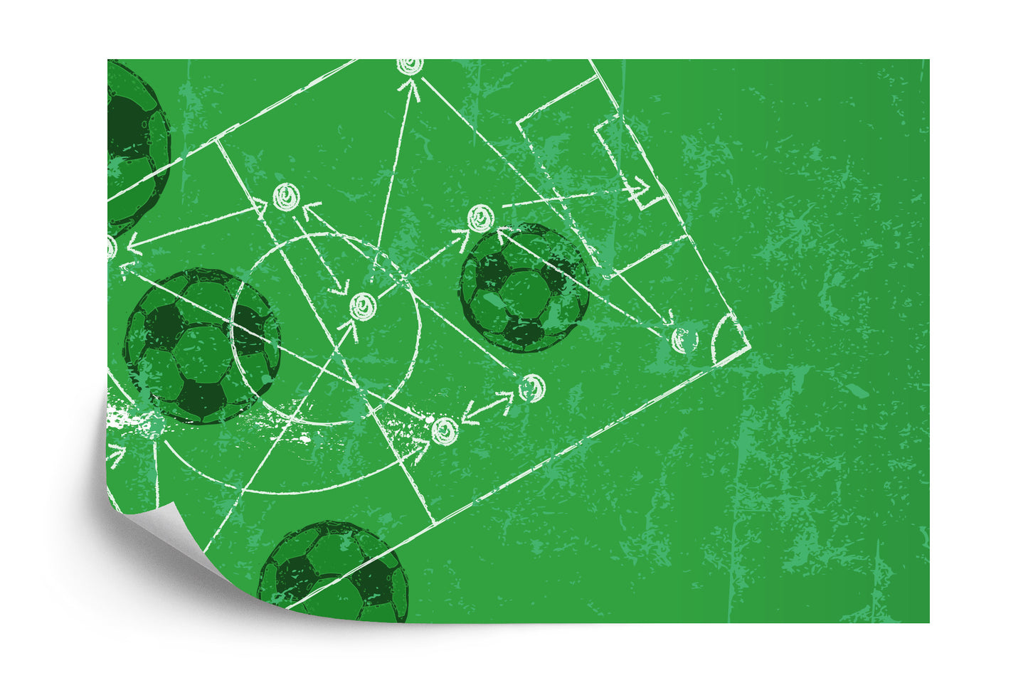 Photomural Tactics In Football