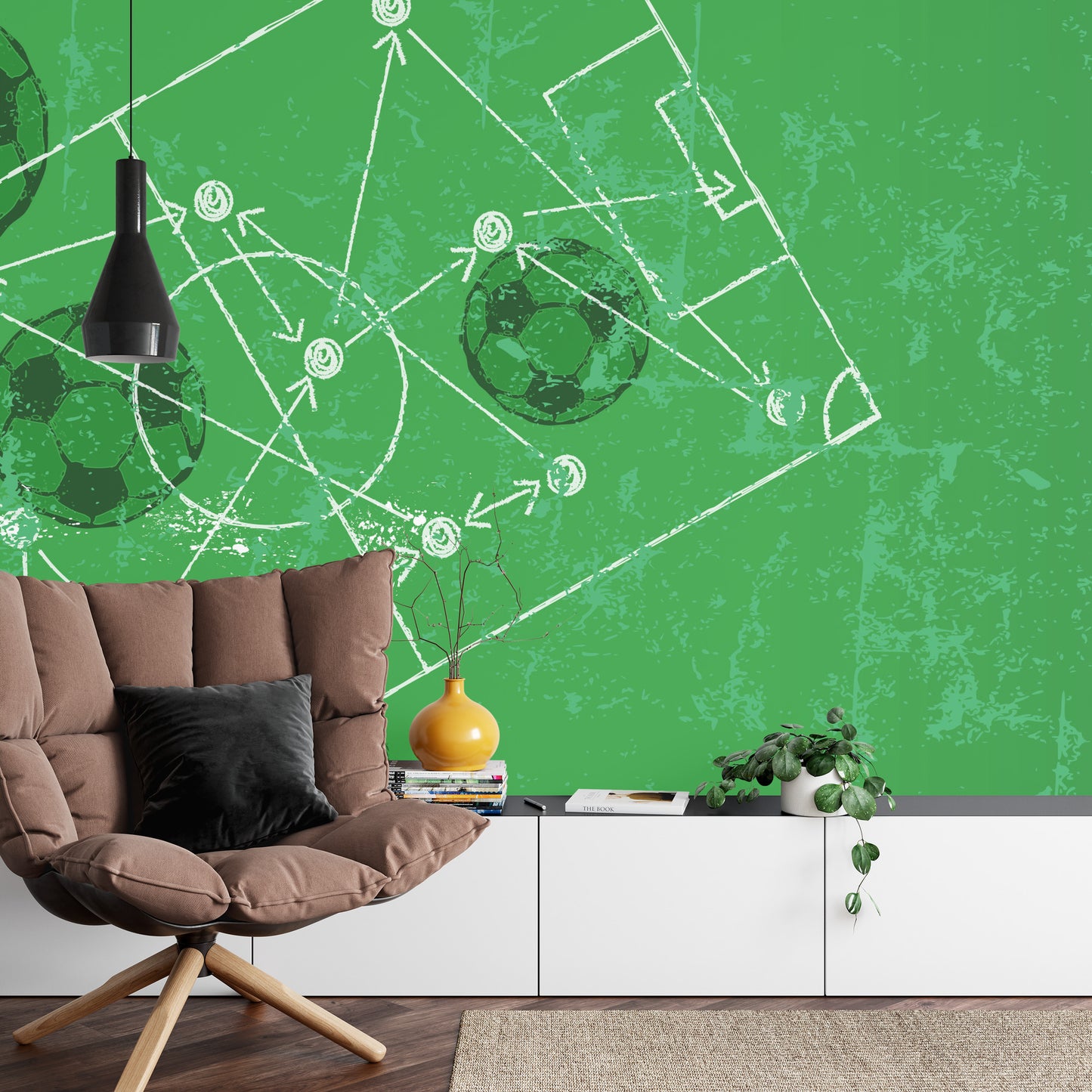 Photomural Tactics In Football