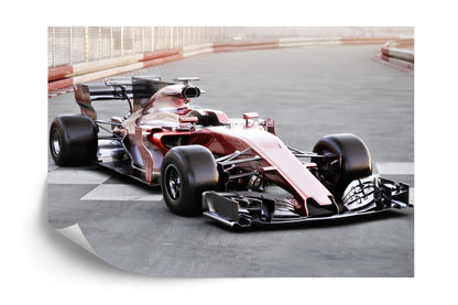 Photomural F1 Car On The Starting Line