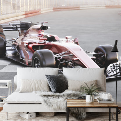 Photomural F1 Car On The Starting Line