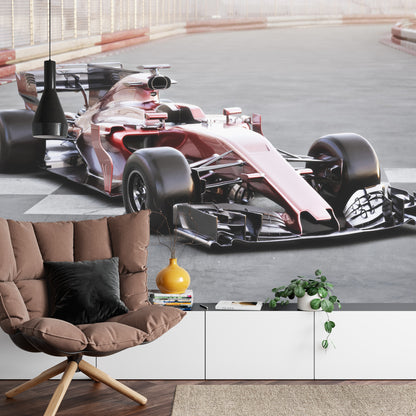 Photomural F1 Car On The Starting Line