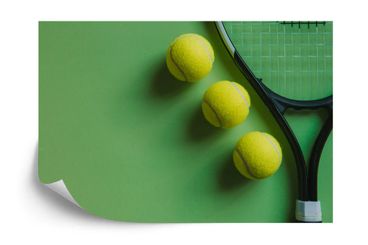Photomural Tennis Balls