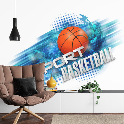 Photomural Basketball In A Modern Style