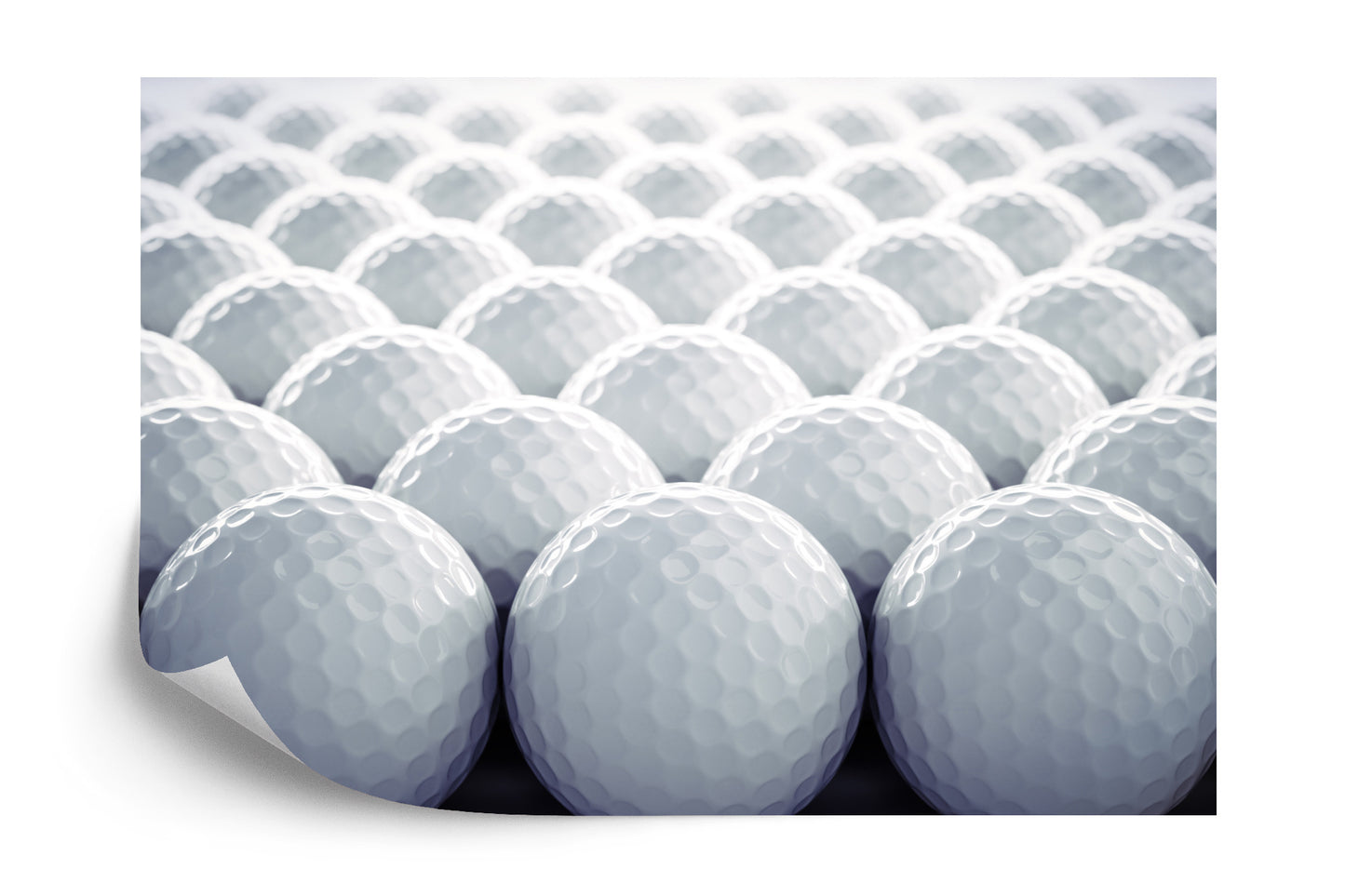 Photomural 3D Golf Balls
