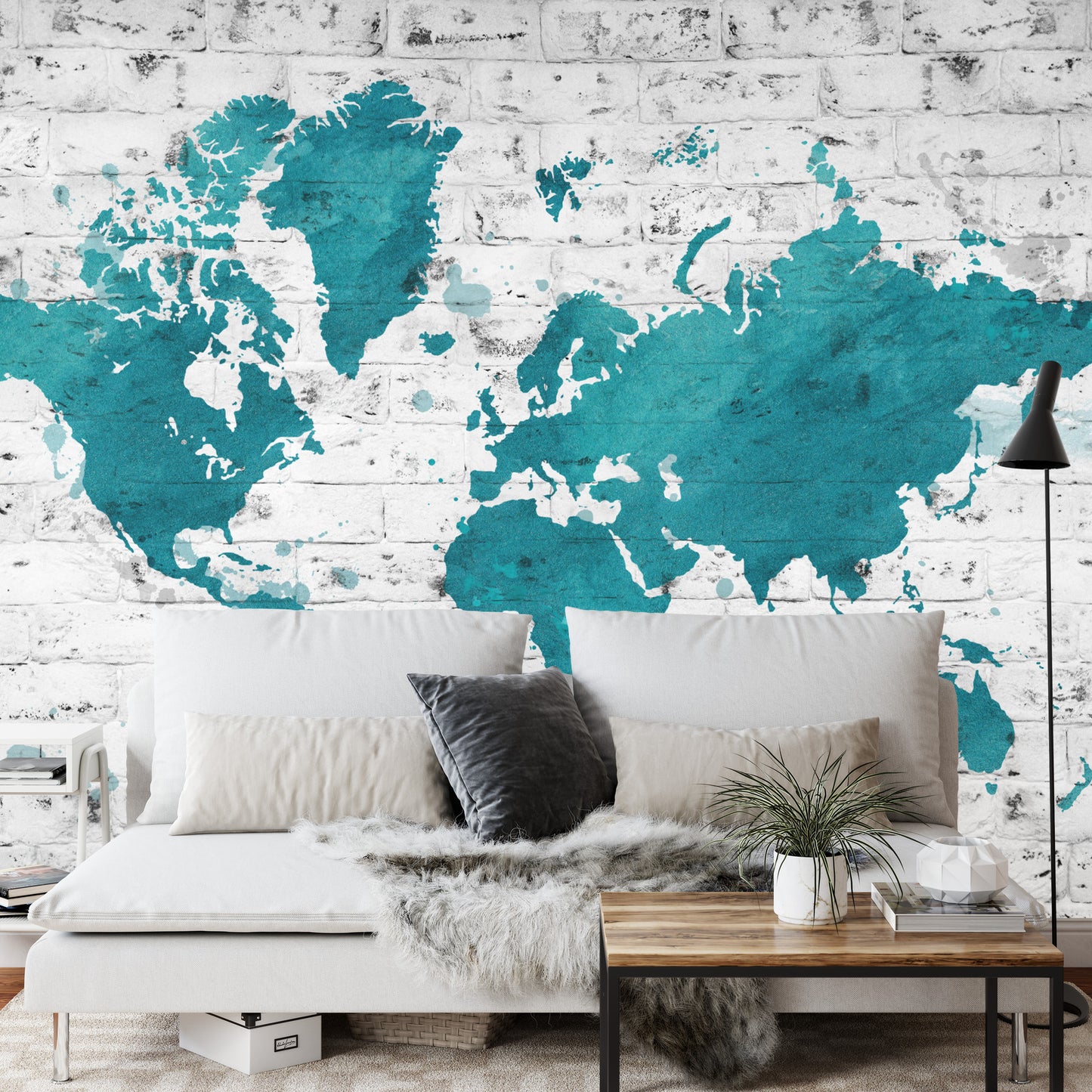 Photomural World Map