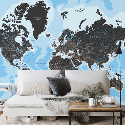 Photomural World Map