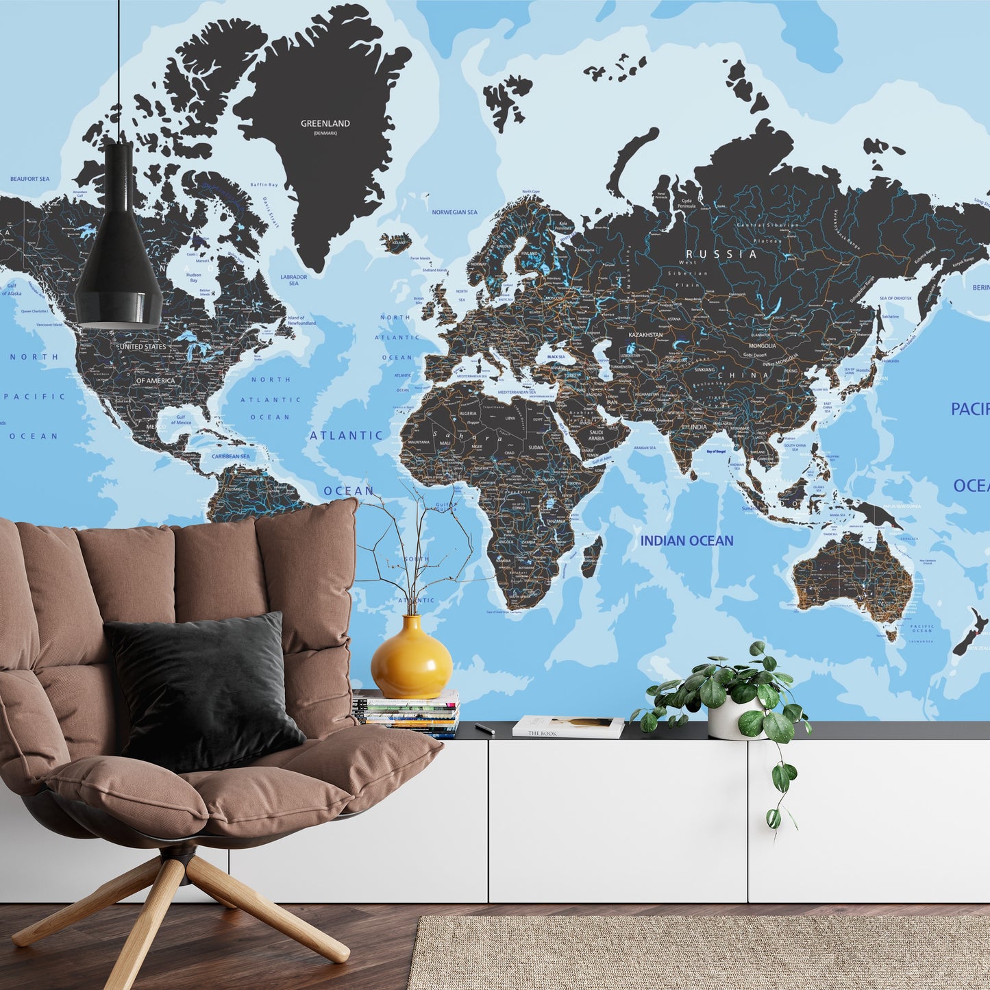 Photomural World Map