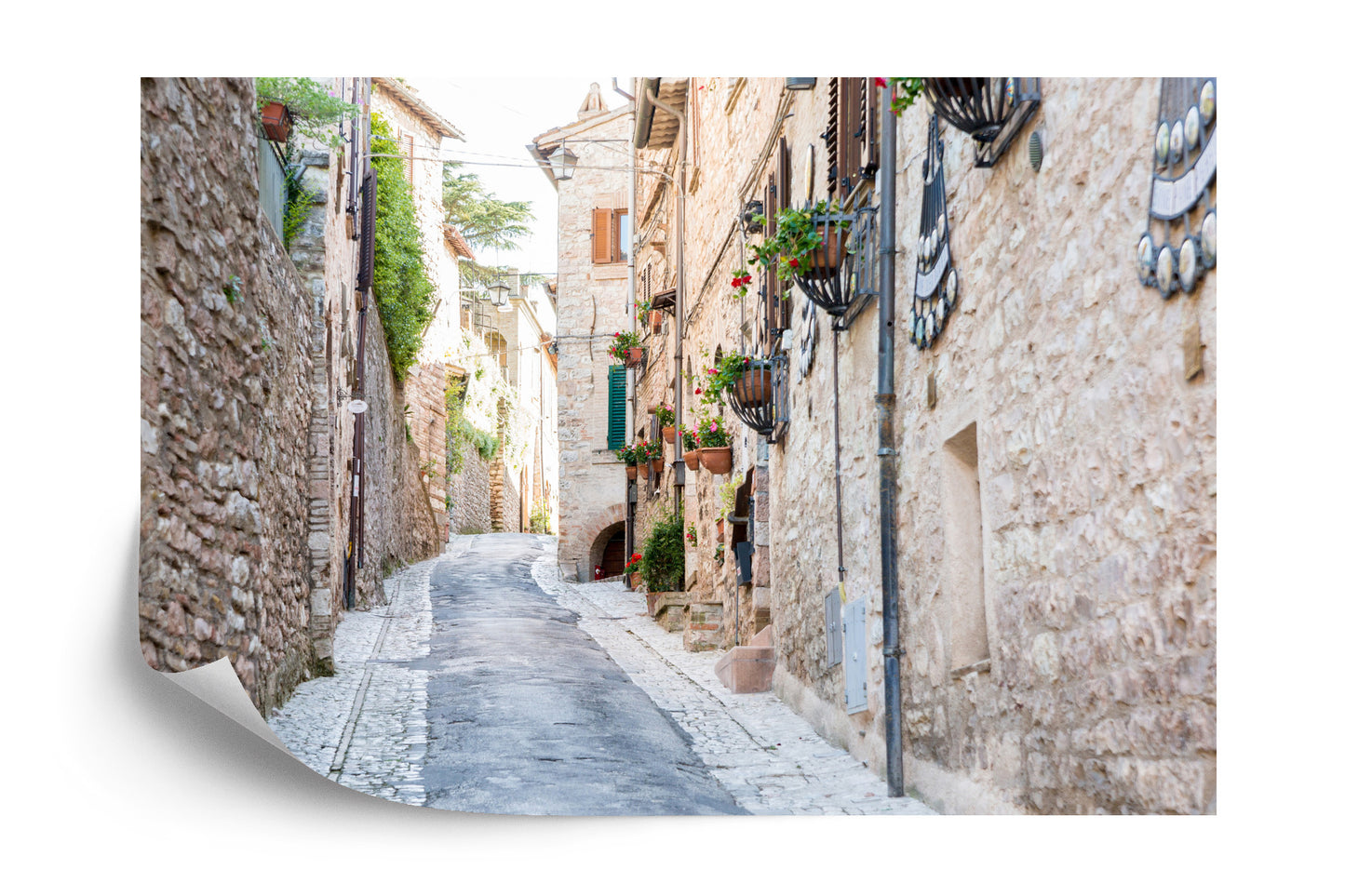 Photomural Italian Street