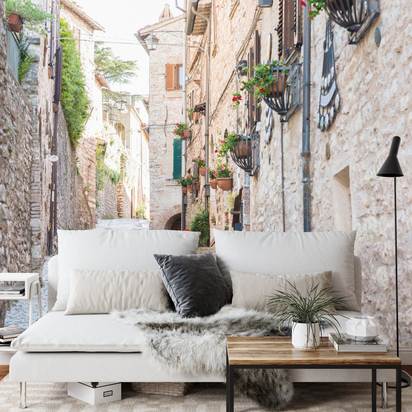 Photomural Italian Street