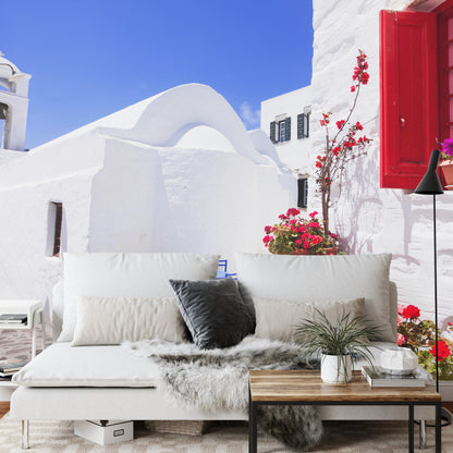Photomural Greek Street