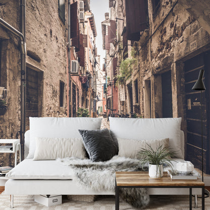 Photomural Alley Transition