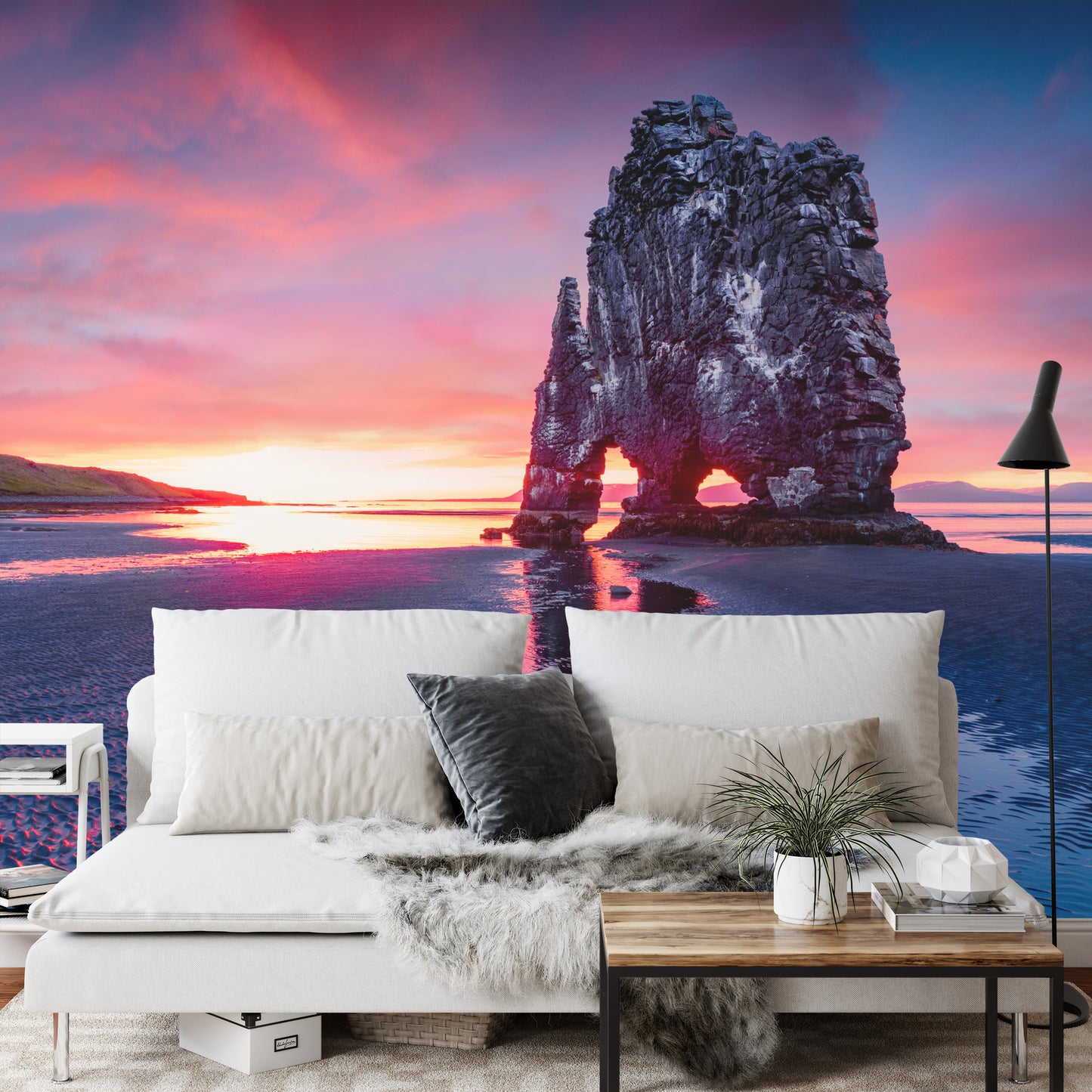 Photomural Landscape Rocks