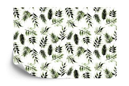 Photomural Leaves Nature