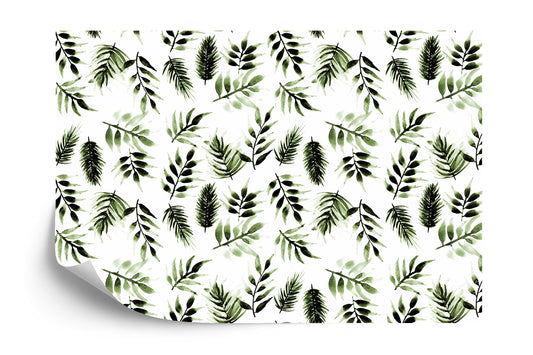 Photomural Leaves Nature