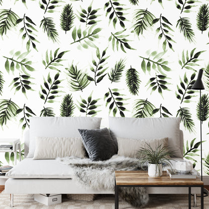 Photomural Leaves Nature