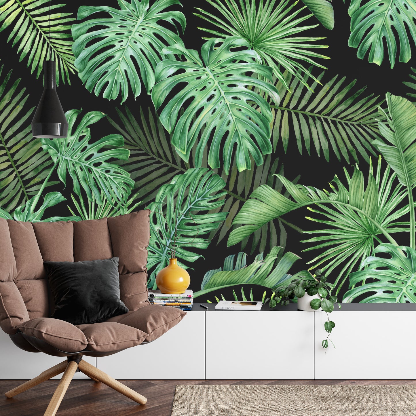 Photomural Monstera Leaves