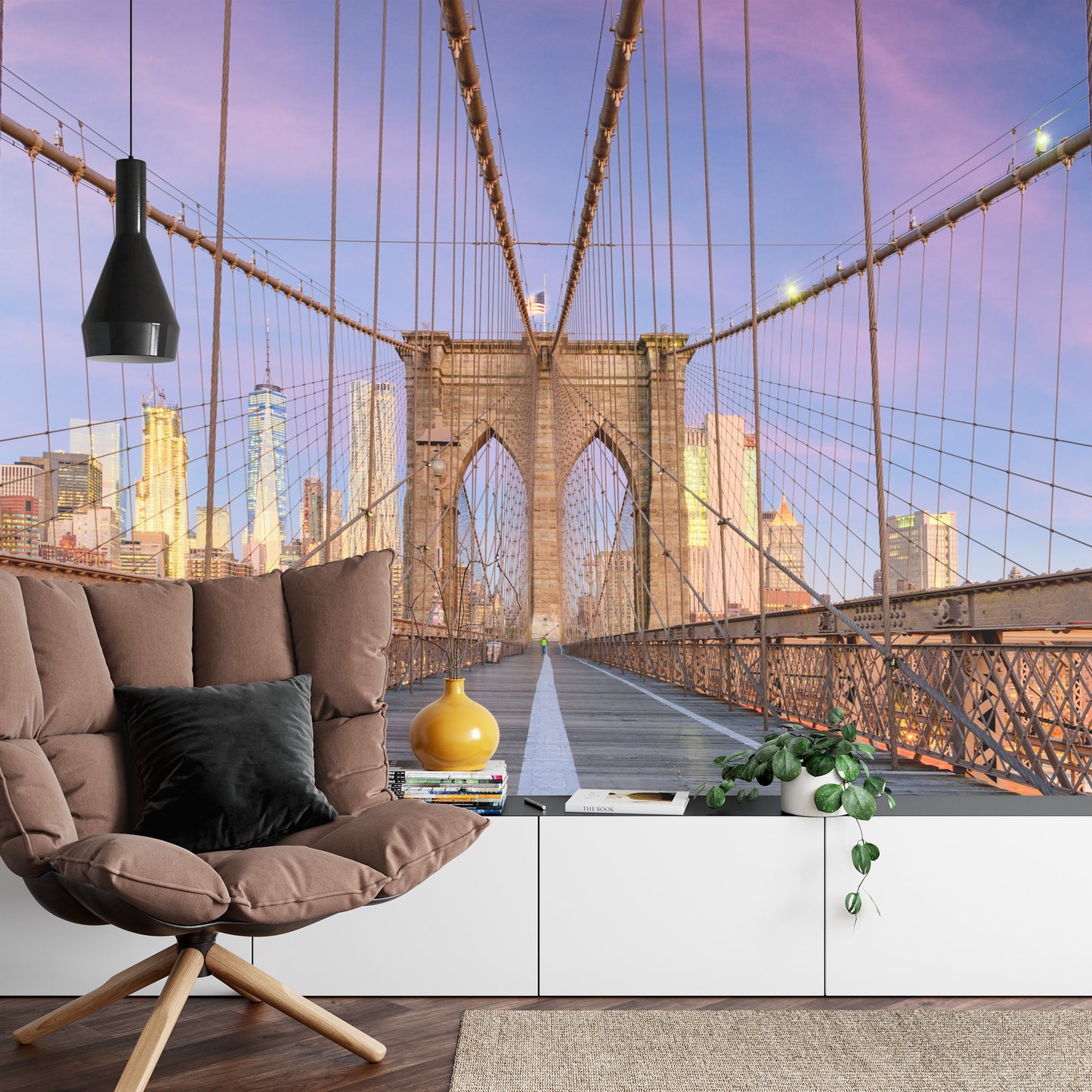 Photomural Brooklyn Bridge Ny