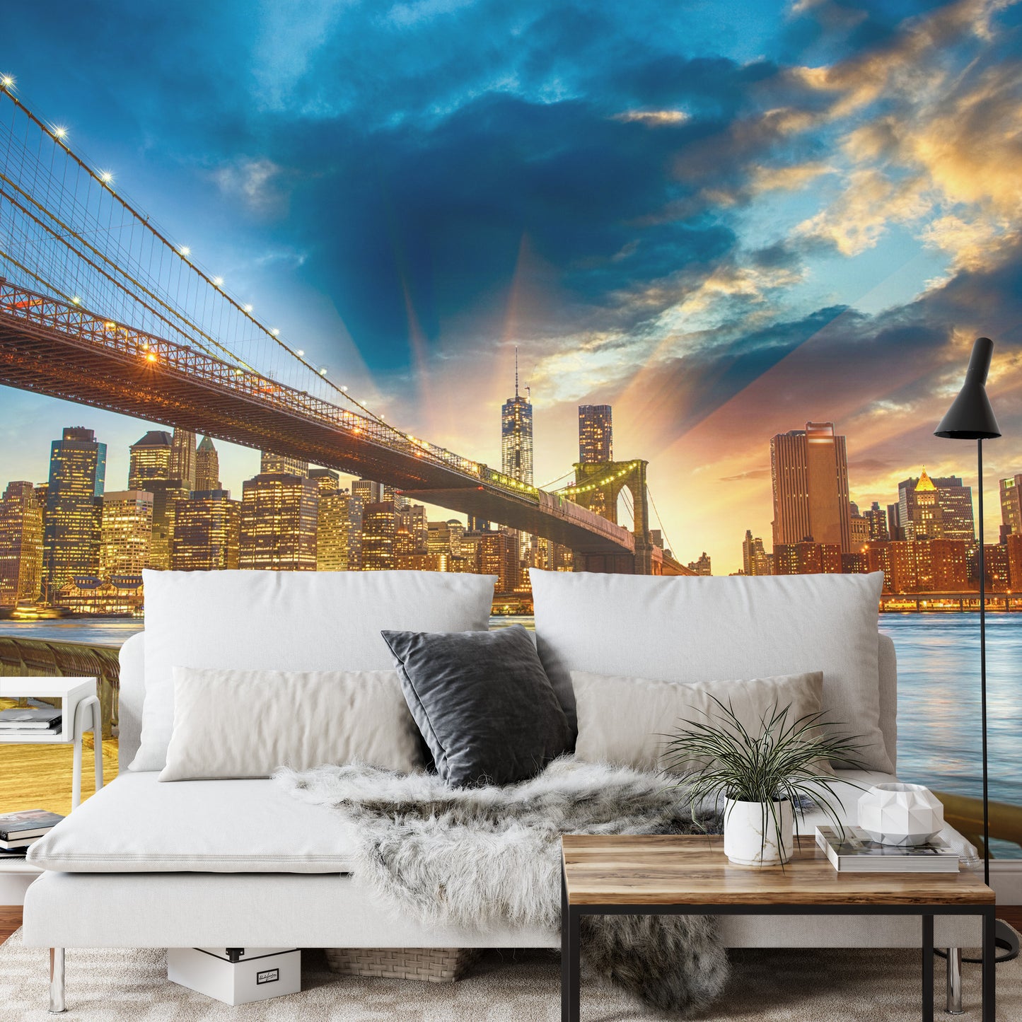 Photomural View Of New York City