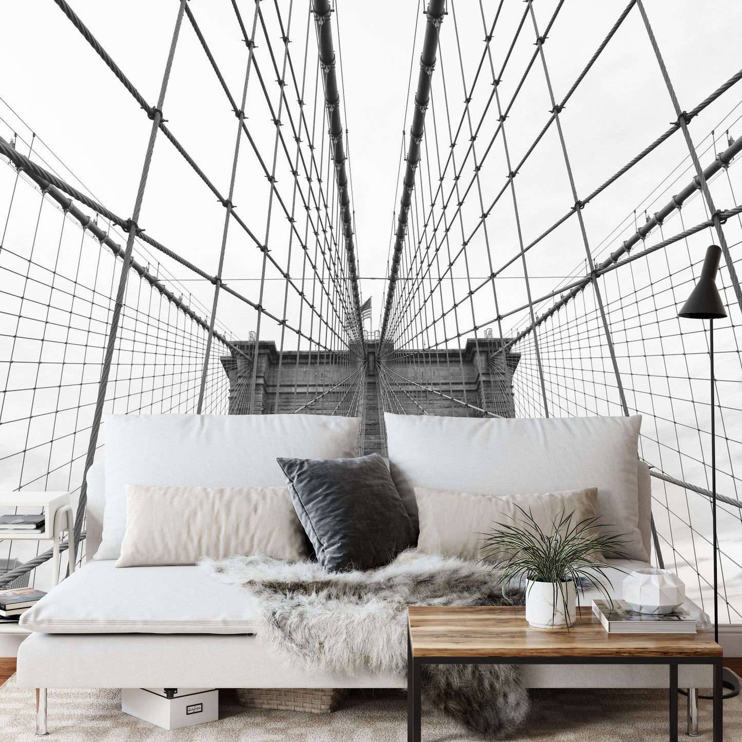 Photomural Brooklyn Bridge Ny