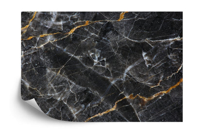 Photomural Marble In Grey Tones