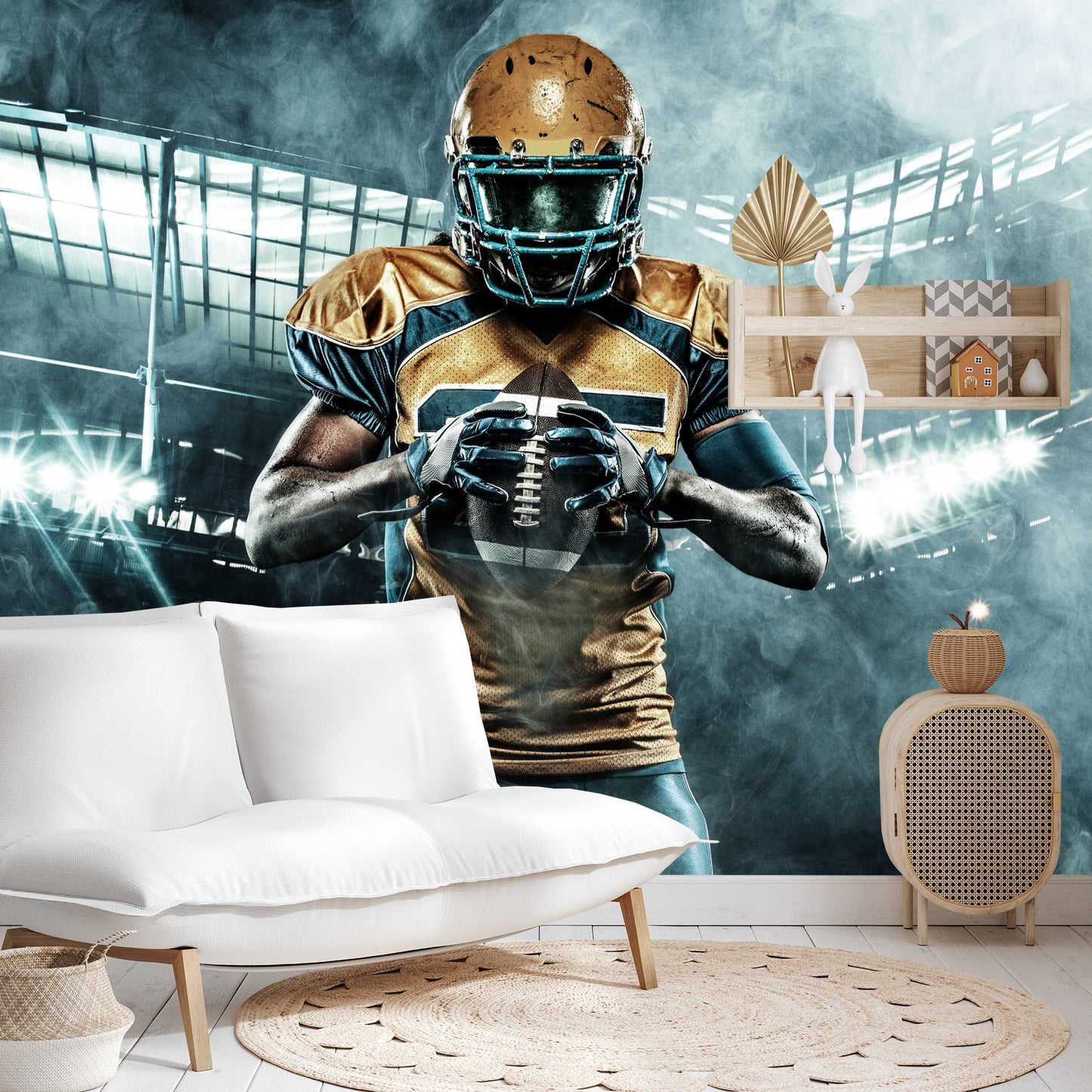 Photomural Of American Sportsmen