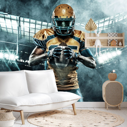 Photomural Of American Sportsmen