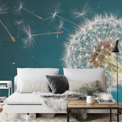 Photomural Optical Dandelion