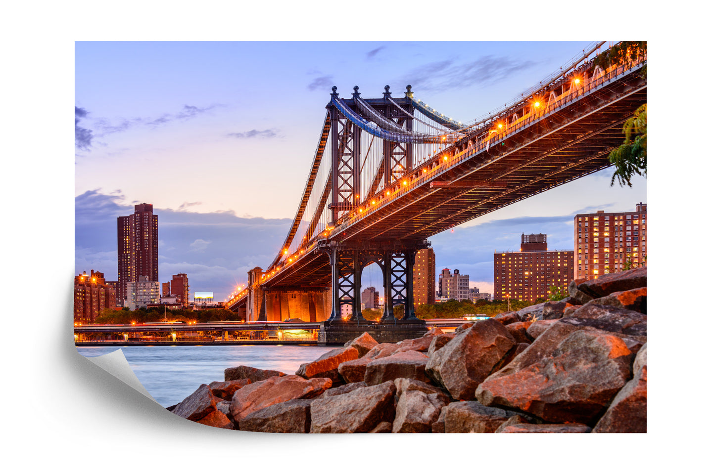 Photomural Manhattan Bridge Ny