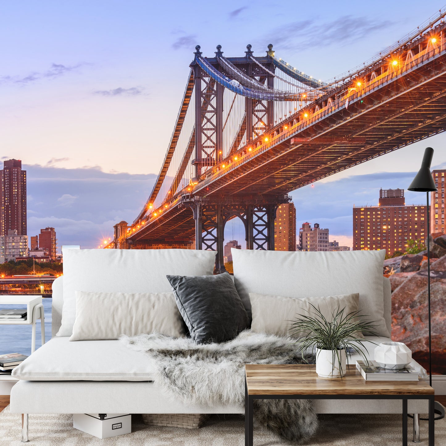 Photomural Manhattan Bridge Ny