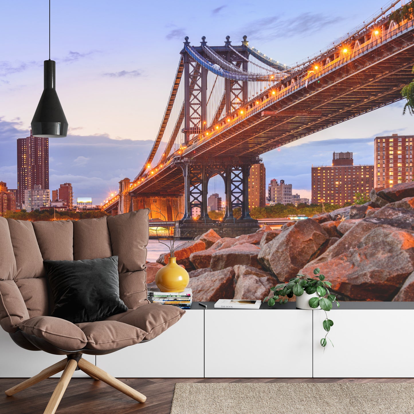 Photomural Manhattan Bridge Ny
