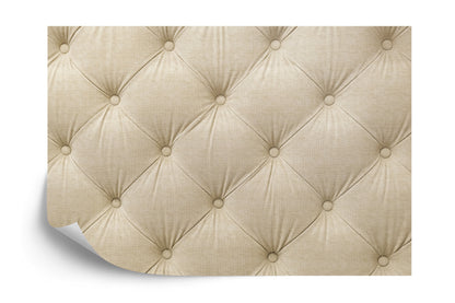 Photomural Quilted Beige