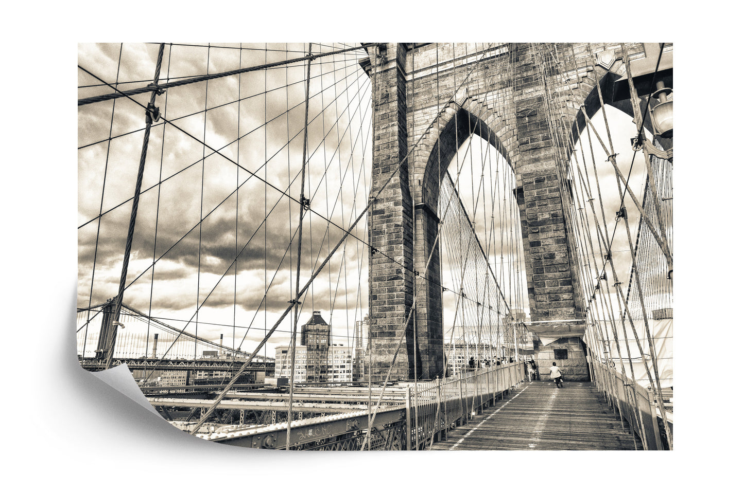 Photomural Brooklyn Bridge Ny
