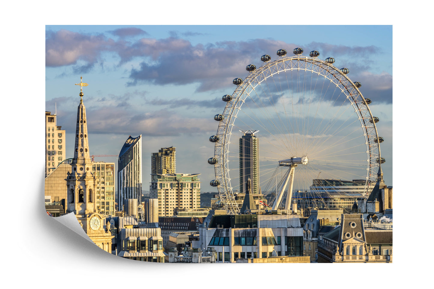 Photomural London Eye