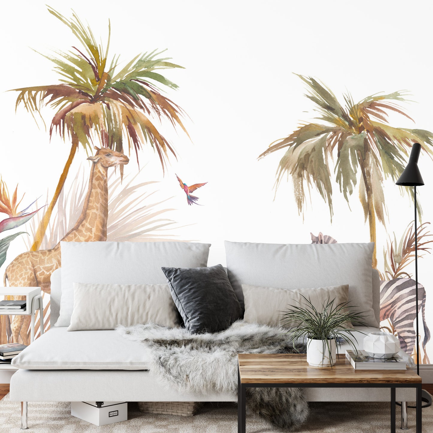 Photomural Animals On Safari