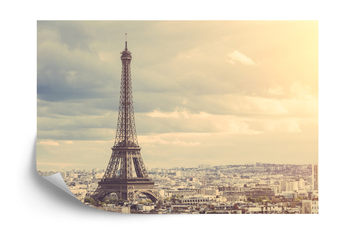 Photomural Panorama Of Paris 