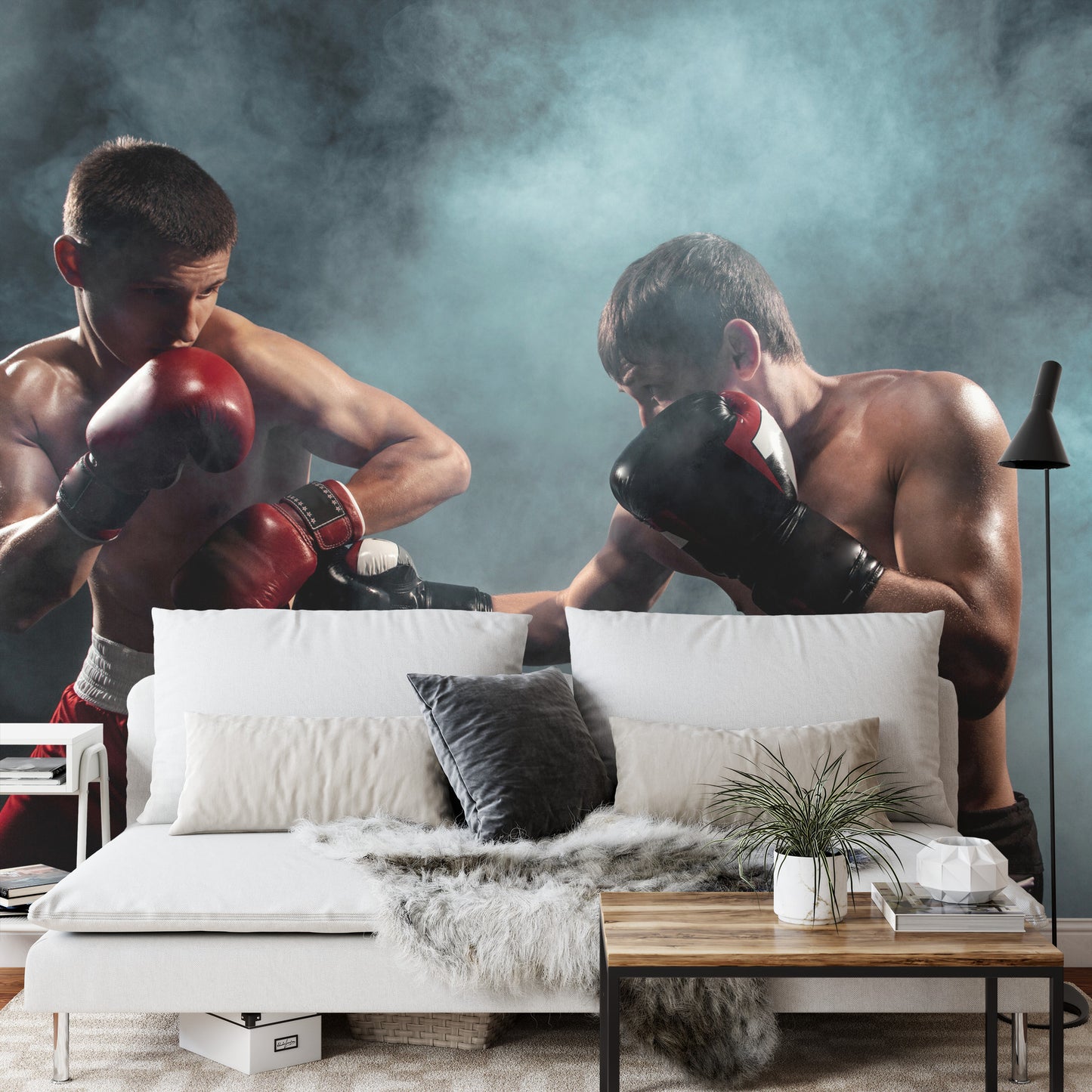 Photomural Professional Boxer Fight