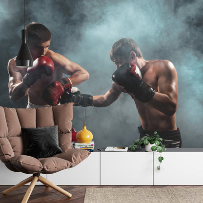 Photomural Professional Boxer Fight