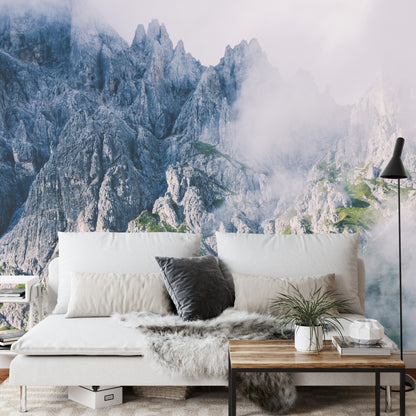 Photomural Mountain Peaks