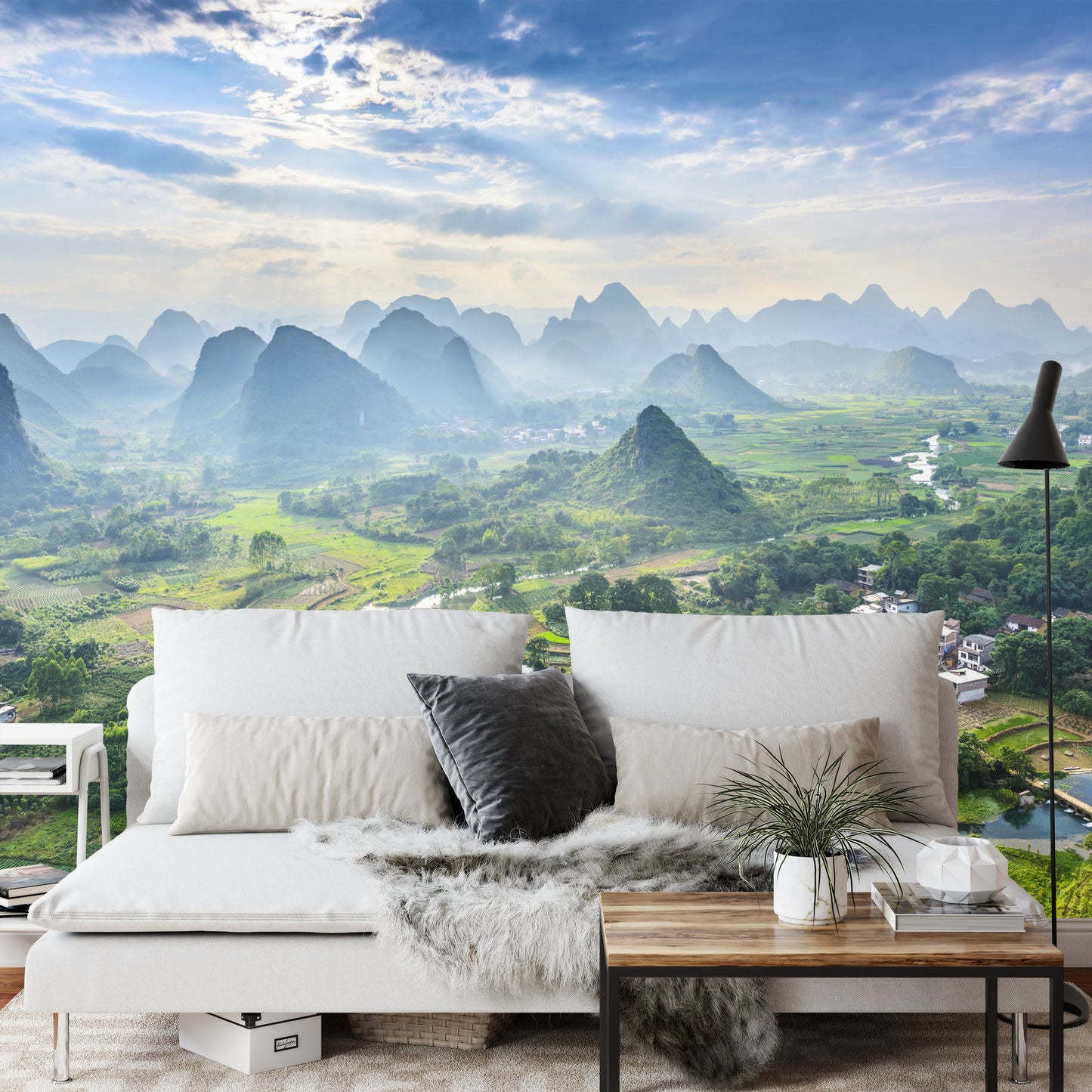 Photomural Mountain Landscape