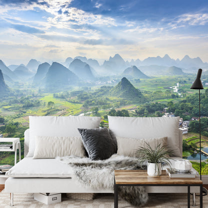 Photomural Mountain Landscape