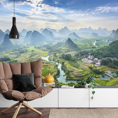 Photomural Mountain Landscape