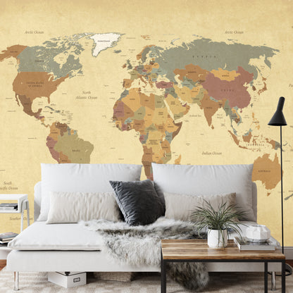 Photomural World Map