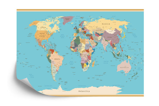 Photomural World Map