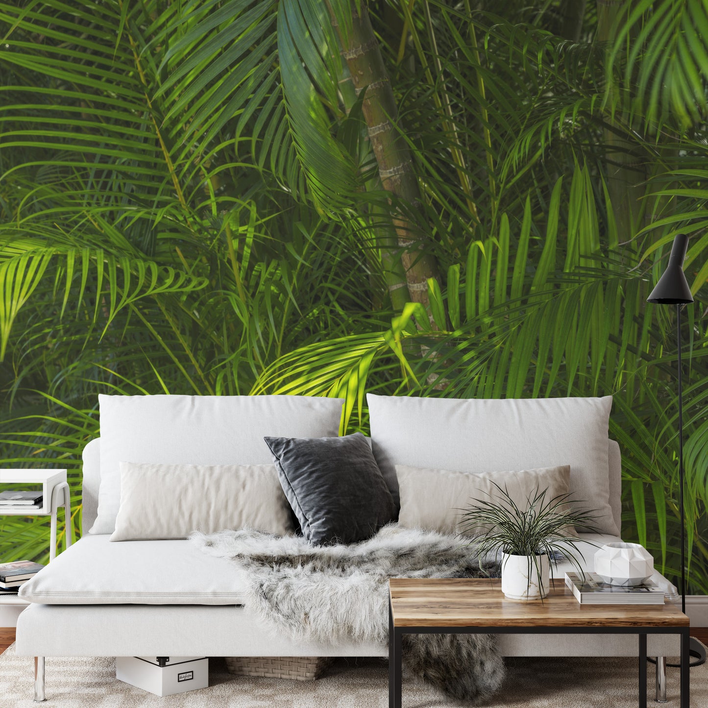 Photomural Palm Leaves